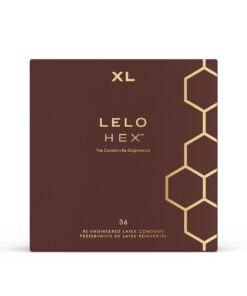 LELO HEX Condoms Respect XL 36 pack